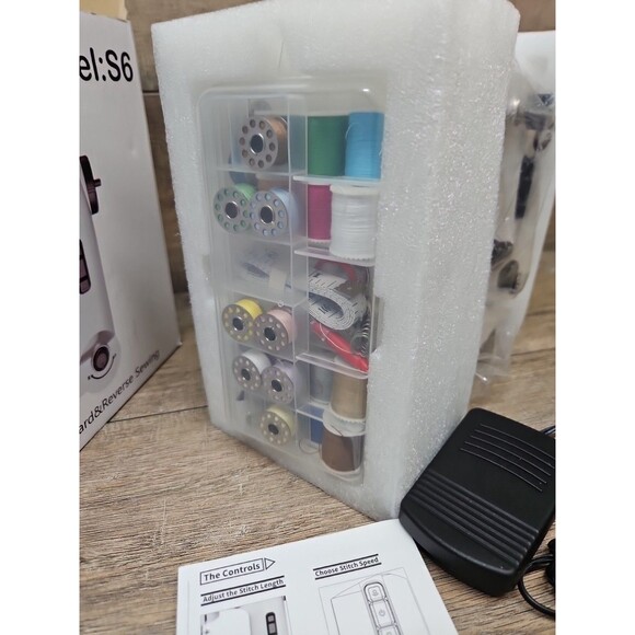 Portable Mini Sewing Machine Model S6 - Picture 4 of 6